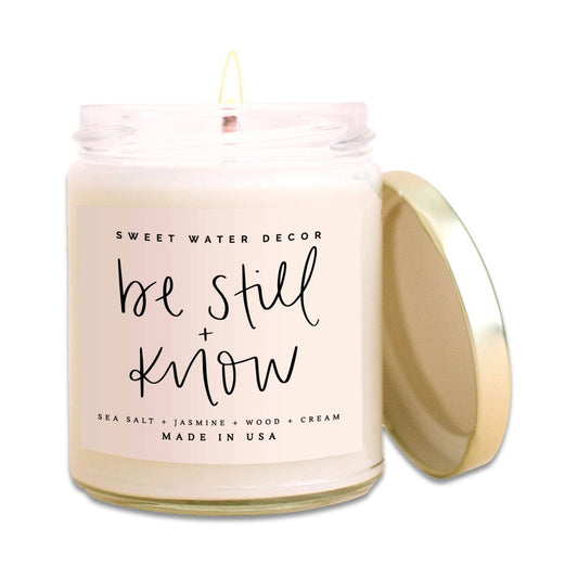 Sweet Water Decor - Be Still and Know Soy Candle